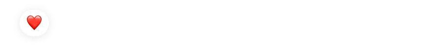 Reaktion mit Herz-Emoji auf eine Nachricht auf WhatsApp