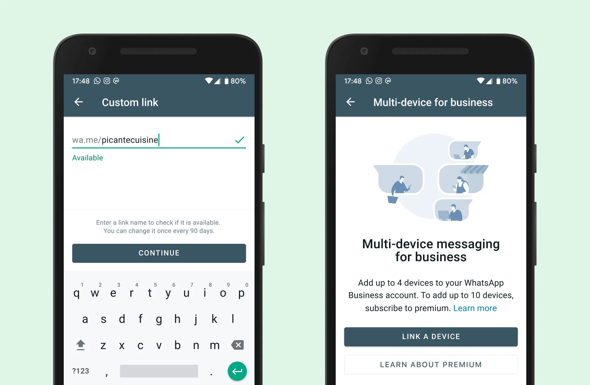 New Features in the WhatsApp Business App