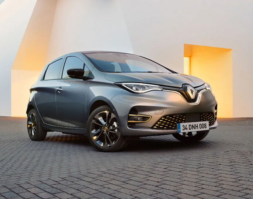 Exposición de un automóvil Renault