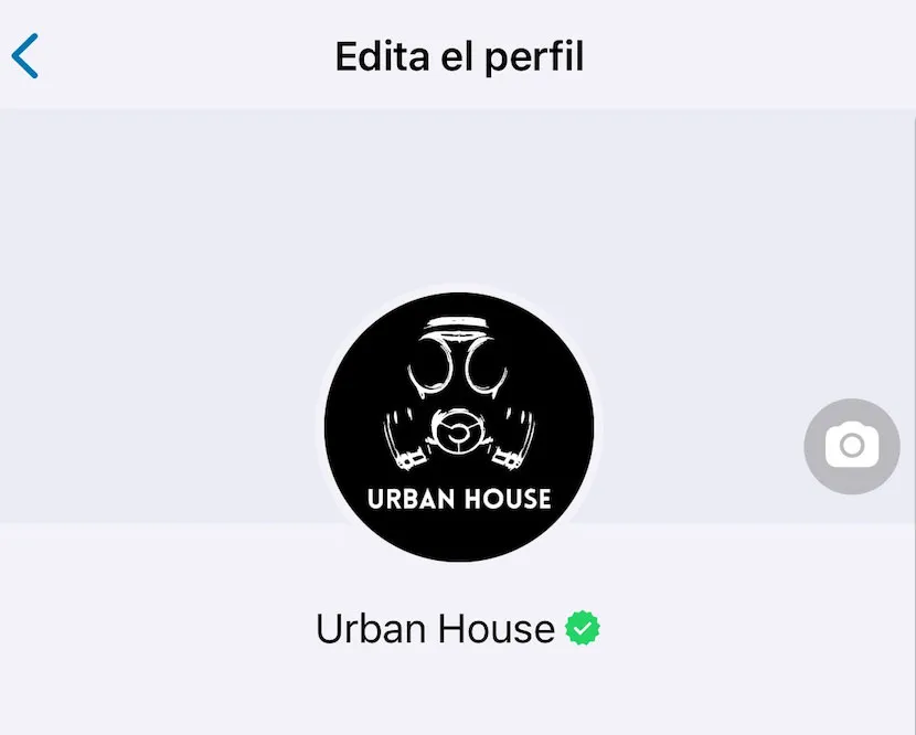 UrbanHouse's WhatsApp Business profile with Meta Verified badge