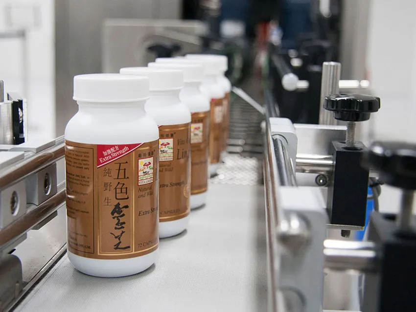 Various healthcare products contained in bottles