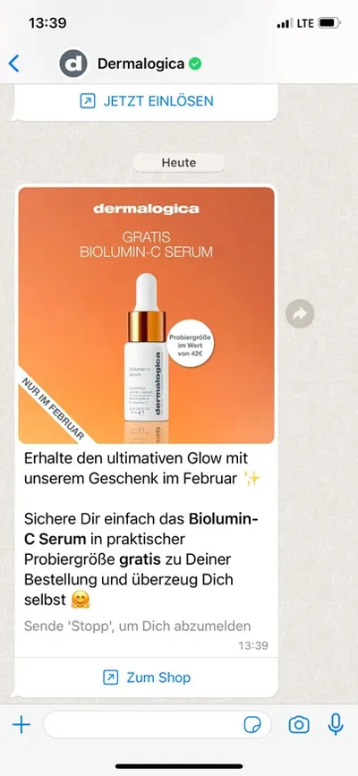 Un parcours d’achat personnalisé grâce à WhatsApp