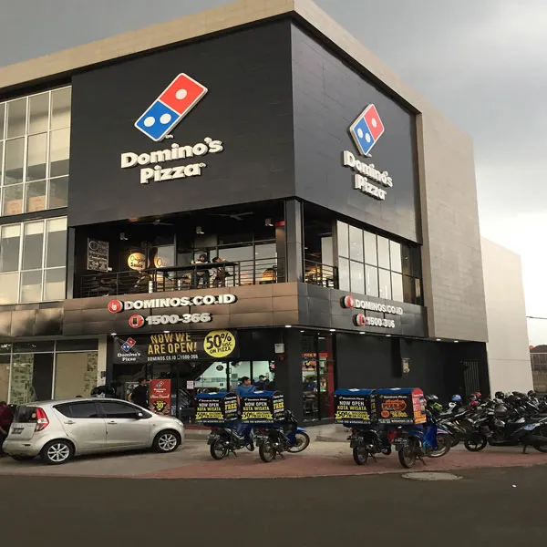 Lokasi Domino's Pizza di Indonesia