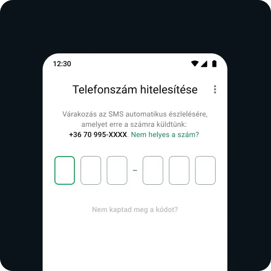 példa arra, ahogyan egy felhasználó visszaállítja a whatsapp-fiókját biztonságos lépésekkel, hogy visszanyerje a hozzáférést