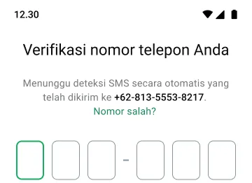 contoh mengaktifkan verifikasi dua langkah dengan pengaturan pin untuk mengamankan akun whatsapp