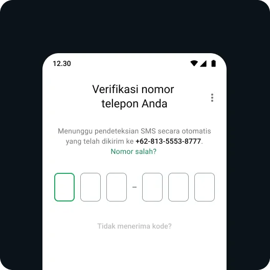 contoh pengguna memulihkan akun WhatsApp miliknya dengan langkah-langkah aman untuk mendapatkan akses kembali