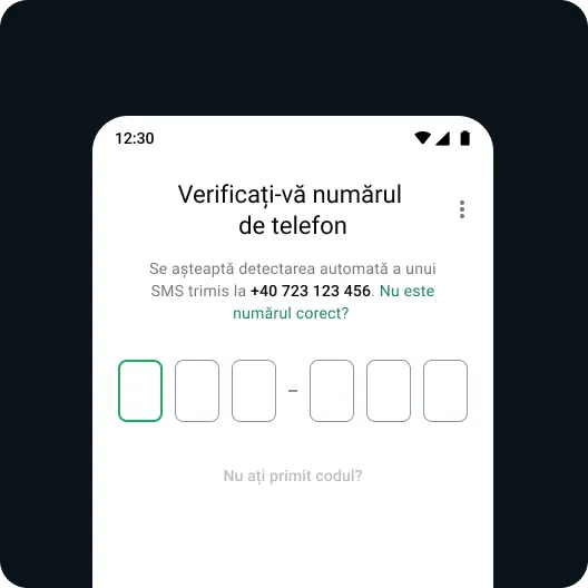 exemplu de utilizator care își recuperează contul whatsapp folosind pașii de securitate pentru a obține din nou accesul