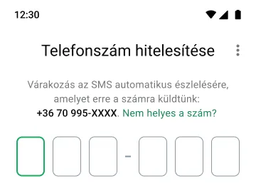 példa a kétlépéses hitelesítés engedélyezésére pin-kód beállításával a whatsapp-fiókok védelméhez