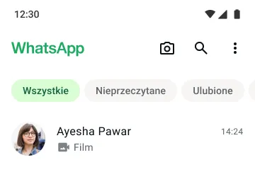 przykład funkcji połączeń wideo w whatsapp przez oficjalną wersję aplikacji