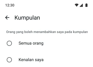contoh ciri kumpulan di whatsapp menunjukkan orang yang boleh menambahkan anda kepada kumpulan