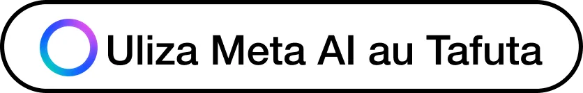 Search bar with 'Ask Meta AI or Search' text and a blue-purple gradient circular logo on the left.