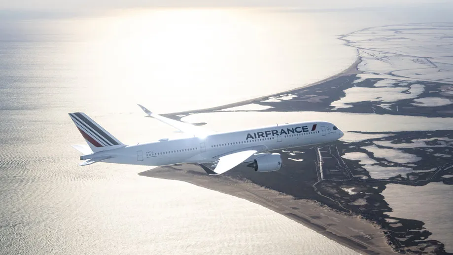 An Air France plane.